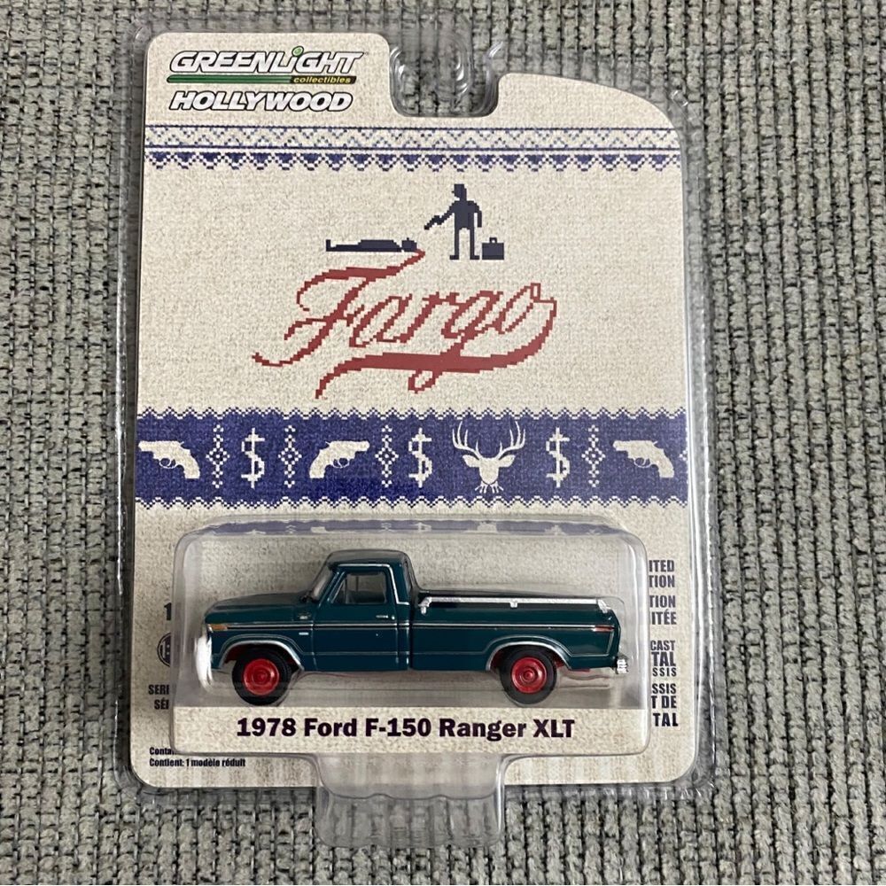Greenlight Hollywood Fargo 1978 Ford F-150 Ranger XLT Series 35 Target Red Chase